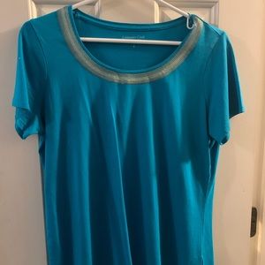 Turquoise tee